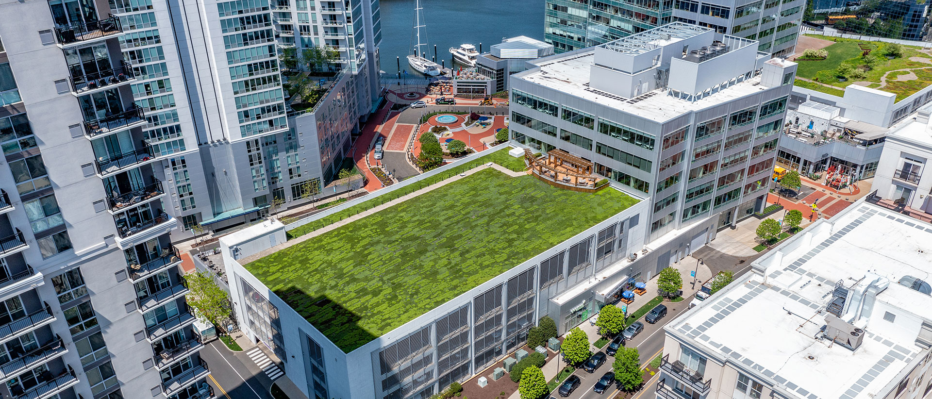 100 Washington Boulevard Aerial