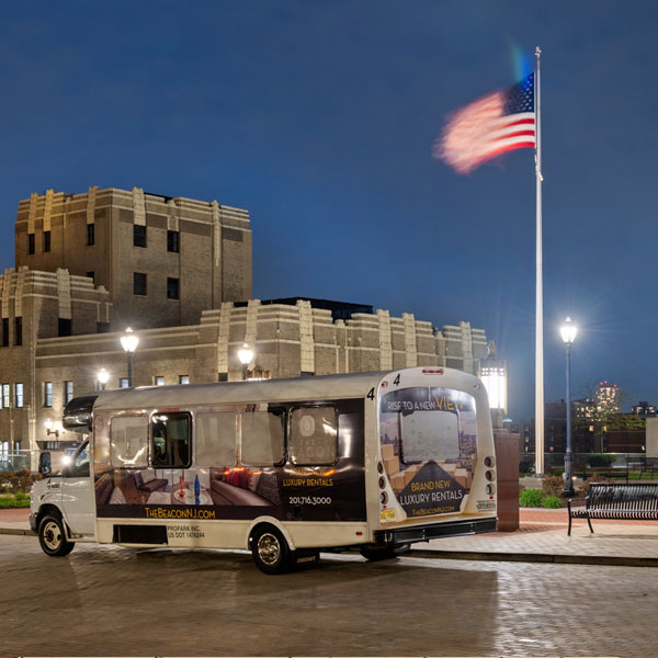 Free Shuttle Free Shuttle at The Beacon Jersey City, NJ